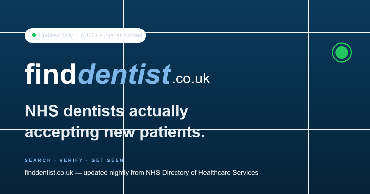 Ha8 Postcode NHS dentist availability in Greater London | 53% accepting new patients ...